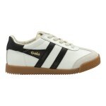 Gola Sneaker Elan 2026 (Wildleder, Schnürverschluss) weiss/schwarz Kinder