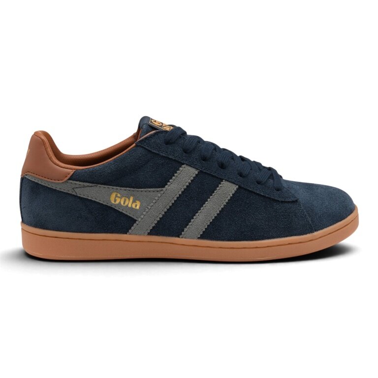 Gola Sneaker Equipe II Suede-Leder 2026 navyblau/grau/braun Herren