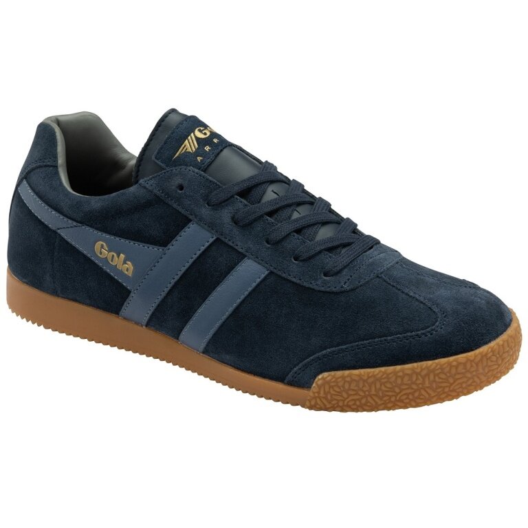 Gola Sneaker Harrier Suede-Leder navyblau/moonlight/ash Herren