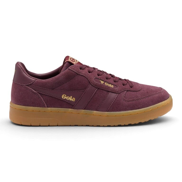 Gola Sneaker Hawk '86 2026 (Wildleder) winerot/gum Damen