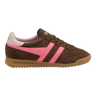 Gola Sneaker Torpedo (Wildleder) 2026 dunkelbraun/pink Damen