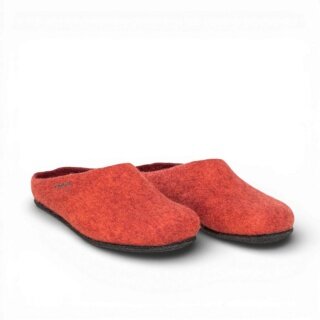 Gottstein Hausschuhe Magicfelt 709 (100% Wolle) hellrot (Größe 43-46)