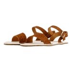 Grand Step Shoes Sandale Fira Barfoot Nubuleder braun Damen