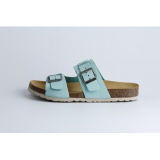 Grand Step Shoes Sandale Luca Nubuk (Leder) aquablau