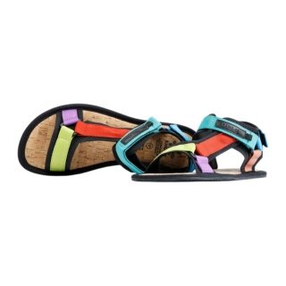 Grand Step Shoes Sandale Trekking Barefoot Multi bunt Damen