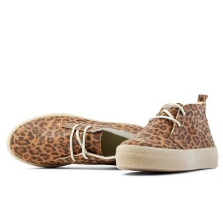 Grand Step Shoes Winterschuhe Safari Winter Suede Bootie - animal braun Damen