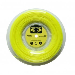 Grapplesnake Tennissaite CES Neon Dust (Haltbarkeit+Kontrolle) gelb 200m Rolle