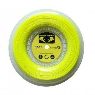 Grapplesnake Tennissaite Liquid Neon Dust (Haltbarkeit+Touch) gelb 200m Rolle