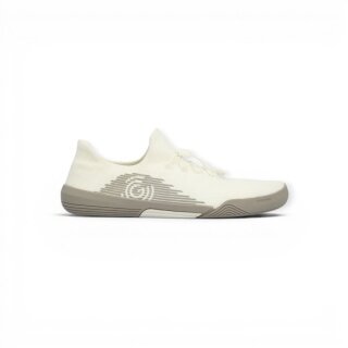 Groundies Barfussschuhe G-Pure (Zero Drop, anatomisch Zehenbox) weiss/grau Herren