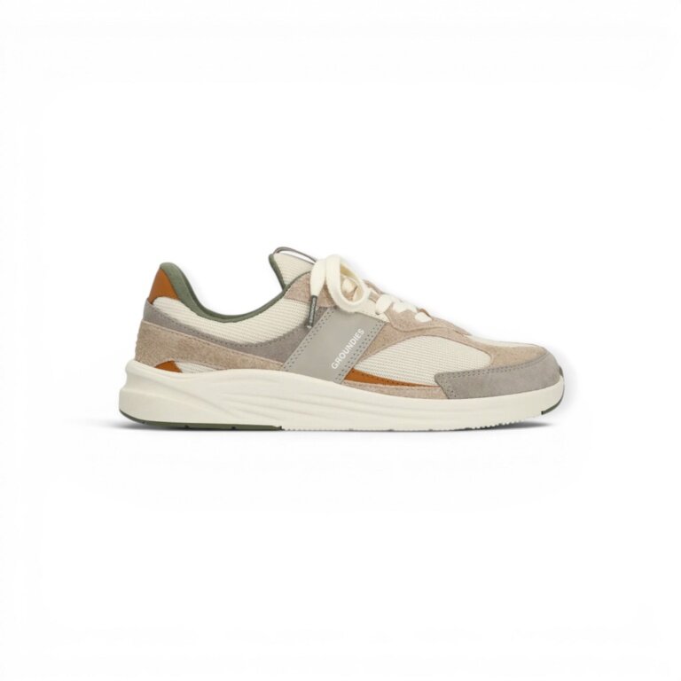 Groundies Minimal-Sneaker Starlite 2.0 (Zero Drop, anatomisch Zehenbox) beige/caramel Damen