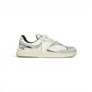 Groundies Minimal-Sneaker Starlite 2.0 (Zero Drop, anatomisch Zehenbox) weiss/silber/schwarz Damen
