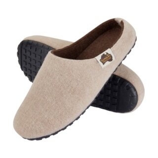 Gumbies Hausschuhe Slipper beige/braun