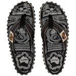 Gumbies Zehensandalen Original Flip Flops Midnight schwarz/grau Herren
