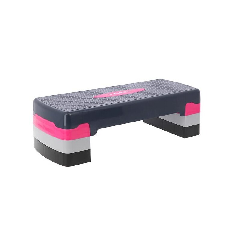 HMS Aerobic Step AS002 Trainingstreppe pink/grau