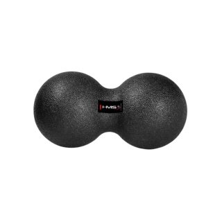 HMS Fitness Massagebällen Duoball Lacrosse BLM02 - schwarz