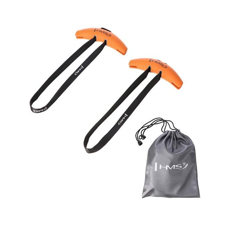 HMS Einhandgriffe Dynamische Set UWC22 schwarz/orange