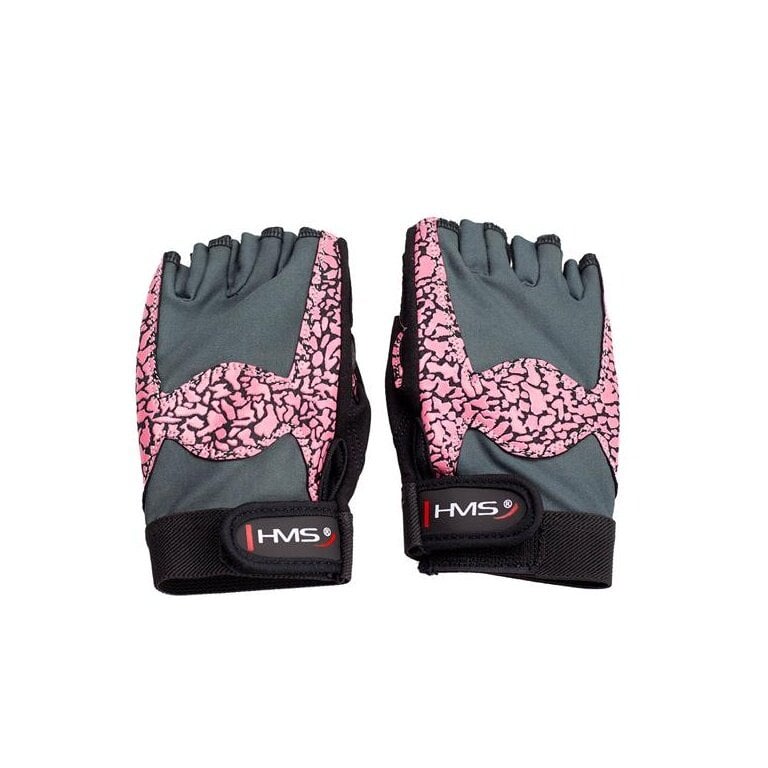 HMS Fitness Handschuhe RST03 pink/grau