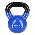 HMS Fitness Kugelhantel Kettlebell KNV10 blau/schwarz 10,0kg - 1 Stück -