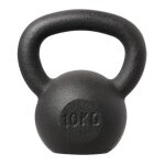 HMS Fitness Kugelhantel Kettlebell KZG10 schwarz 10kg - 1 Stück -