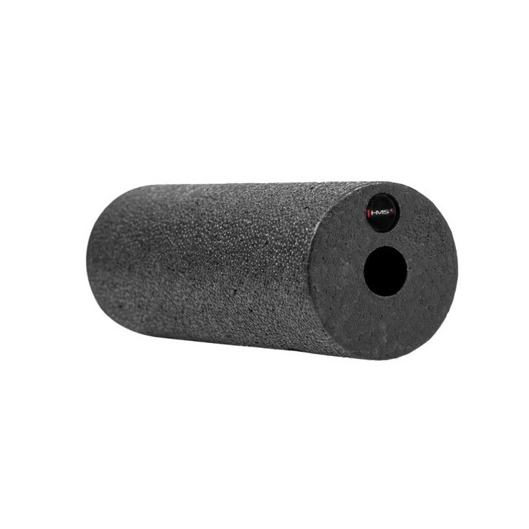 HMS Fitness Massagerolle FS116 15cm (EPP, für Ganzkörpertraining) schwarz - 1 Stück