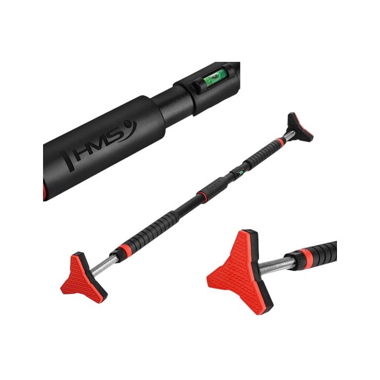 HMS Fitness Klimmzugstange Türreck DD401 schwarz/rot