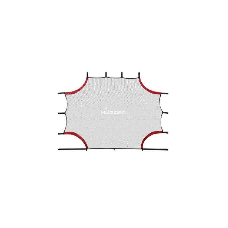 Hudora Fussball-Zielschusswand rot - 2,13m x 1,52m
