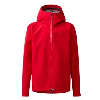 Haglöfs Allwetterjacke Front Proof II (wasserdicht, winddicht, 3-Lagen) rot Herren