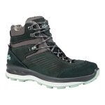 Hanwag Winter-Wanderschuhe Bluerstrait Mid ES (Nubuk- und Veloursleder, wasserdicht) petrol/mintgrün Damen