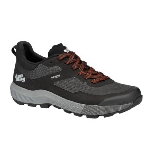 Hanwag Wanderschuhe Kaduro Light GTX (wasserdicht) schwarz/asphaltgrau Herren