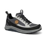 Hanwag Wanderschuhe Rotpunkt Light Low GTX (Veloursleder/Synthetik, wasserdicht) hellgrau/anthrazit Herren