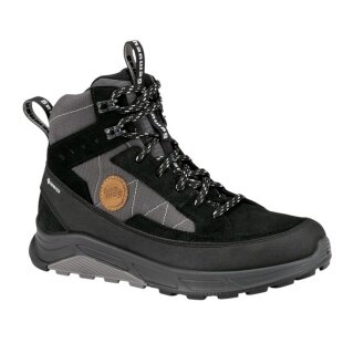 Hanwag Wanderschuhe Rotpunkt Light MID GTX (Veloursleder/Synthetik, wasserdicht) schwarz/anthrazitgrau Damen