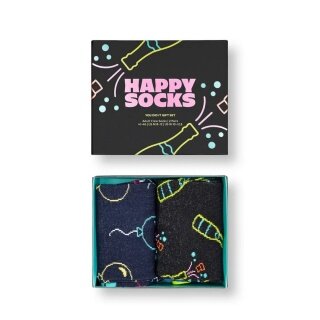Happy Socks Tagessocke Crew You Did It Socks Gift Set (Abschluss) 2024 schwarz <b>Geschenkbox </b> - 2 Paar