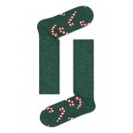 Happy Socks Wollsocke Crew Candy Cane (Zuckerstange) Cosy grün 1er