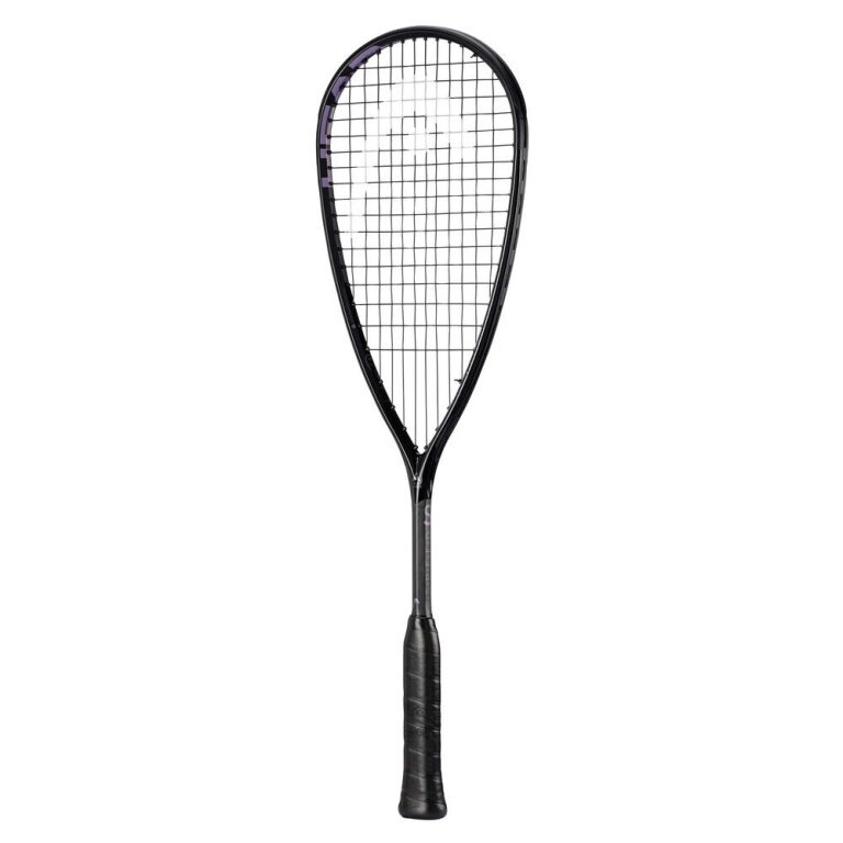 Head Squashschläger Speed 135 SB (Slimbody) 135g/grifflastig 2025 schwarz - besaitet -