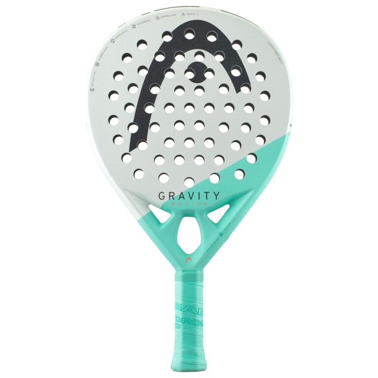 Head Padelschläger Gravity Motion 355g/Rund 2024 grau/mint