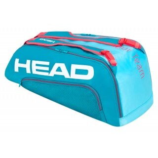 Head Racketbag (Schlägertasche) Tour Team 9R 2021 blau/pink - 2 Hauptfächer