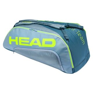 Head Racketbag (Schlägertasche) Tour Team Extreme 9R 2022 grau - 2 Hauptfächer
