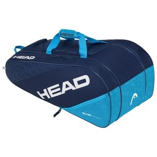 Head Tennis-Racketbag Elite Allcourt (Schlägertasche, 2 Hauptfächer) navy/blau