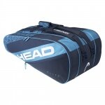 Head Tennis-Racketbag Elite (Schlägertasche, 3 Hauptfächer) navyblau <b>12R</b>
