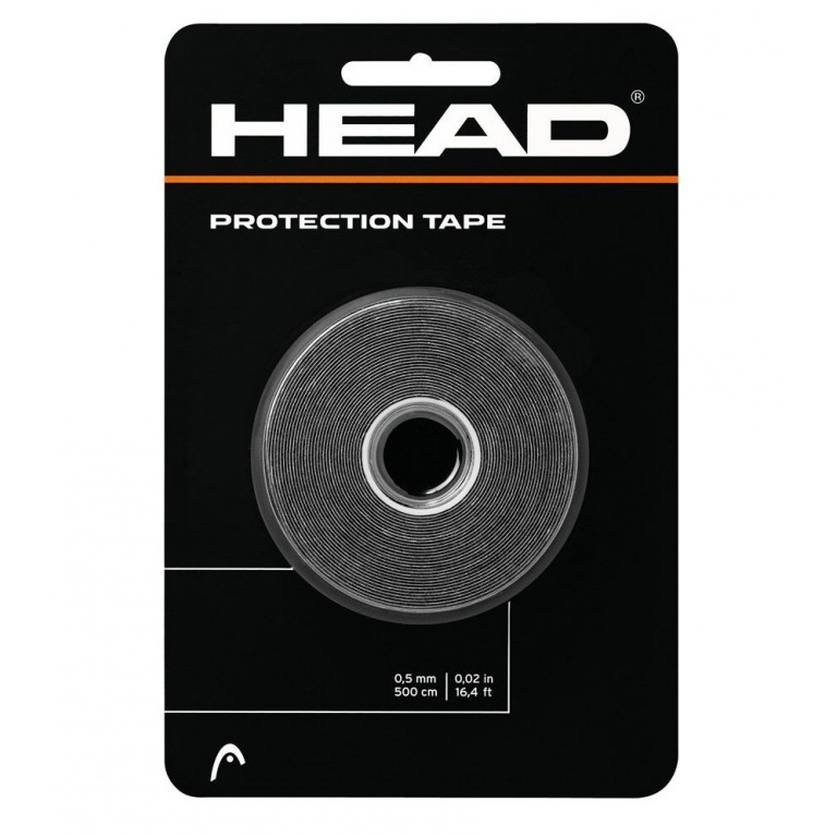 Head Kopfschutzband (Breite 3cm, Dicke 0,5mm) schwarz 5m Rolle