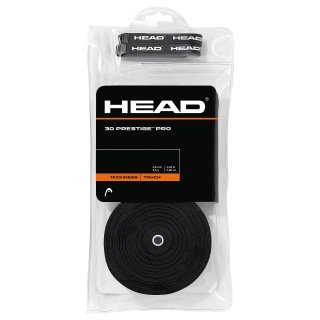 Head Overgrip Prestige Pro 0.6mm schwarz 30er Clip-Beutel