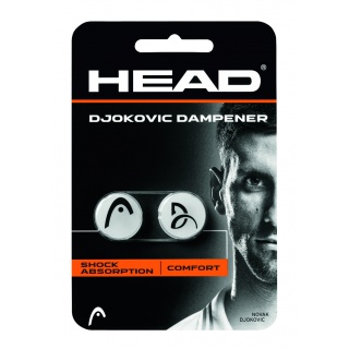 Head Schwingungsdämpfer Djokovic weiss 2er