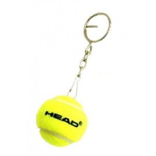 Head Schlüsselanhänger Mini-Tennisball 3,5cm gelb - 1 Stück
