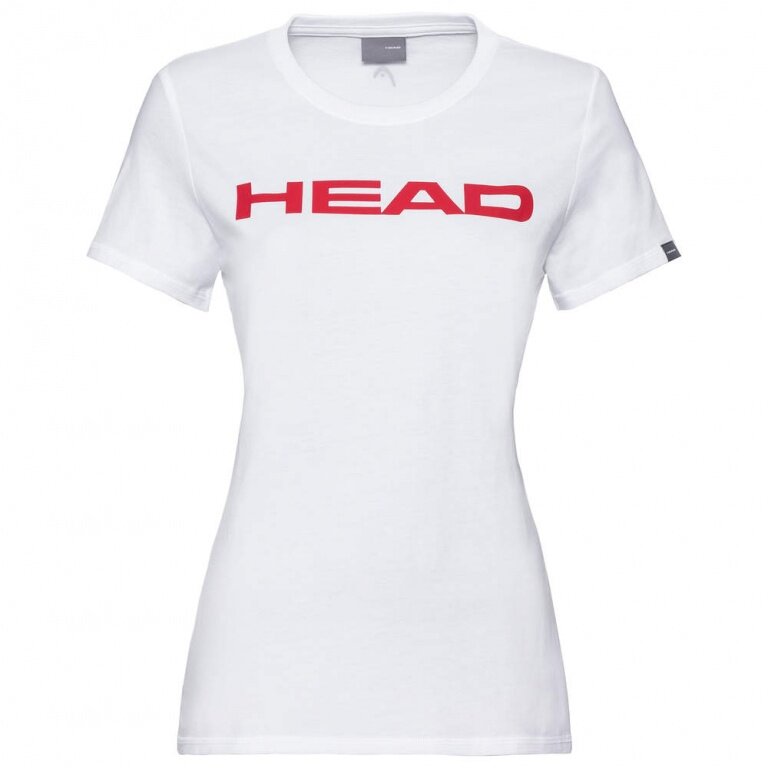 Head Tennis-Shirt Club Lucy (Mischgewebe) weiss/rot Damen