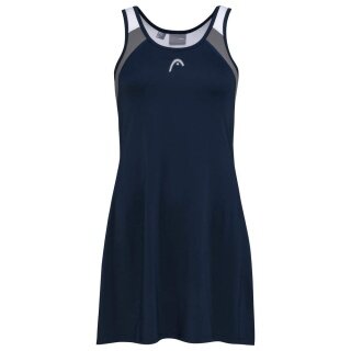 Head Tennis-Kleid Club 22 Dress 2022 (mit Innenhose) dunkelblau Damen
