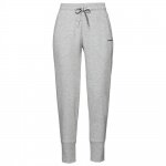 Head Tennishose Pant Club Rosie lang graumeliert/schwarz Damen