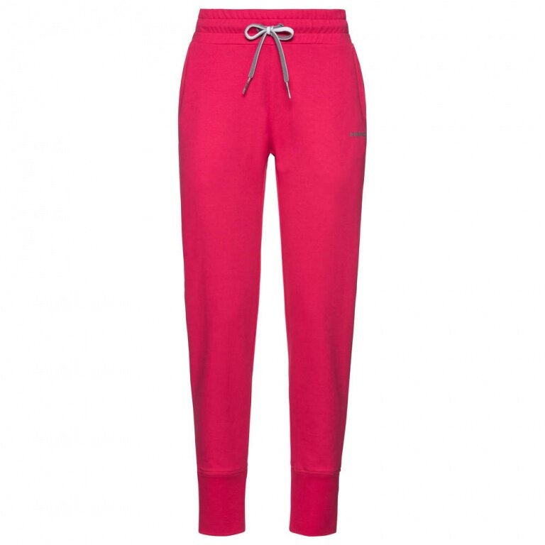 Head Tennishose Pant Club Rosie lang magenta/dunkelblau Damen