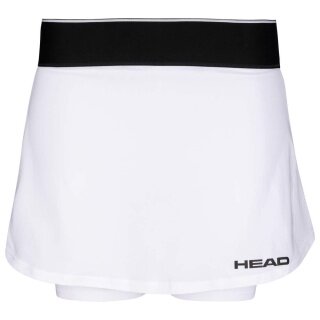 Head Tennisrock mit Innenhose Robin weiss/schwarz Damen