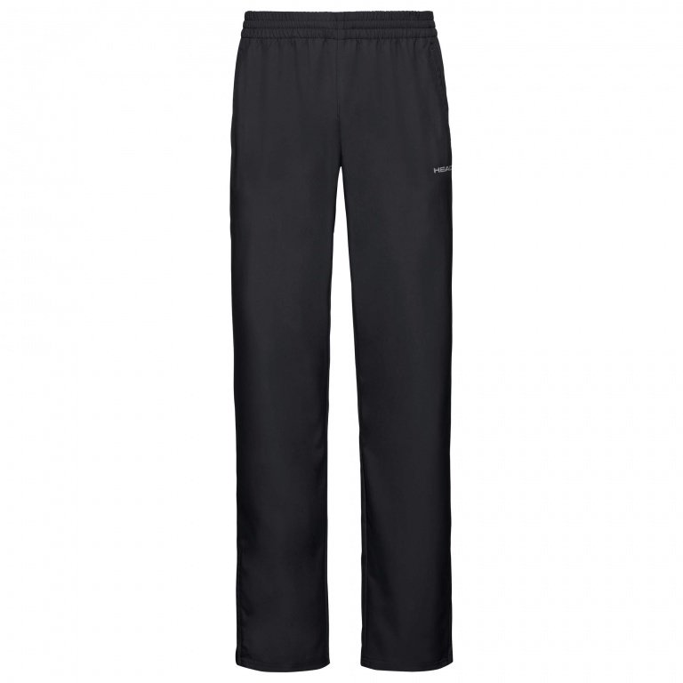 Head Tennishose Pant Club lang schwarz Jungen