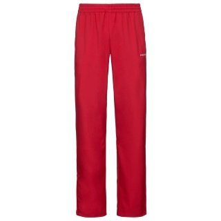 Head Tennishose Pant Club lang rot Jungen